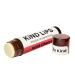Kind Lips Wild Cherry Organic Lip Balm Natural Moisturizing Lip Care 3 Pack Wild Cherry 1 Count (Pack of 3) - Buy Online on GoSupps.com