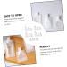 Travel Bag Set for Liquids & Cosmetics - Wofashpuret Clamshell Refillable Shampoo & Lotion Trial Bags - Perfect for International Shipping - Buy Online on GoSupps.com