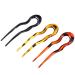 Frcolor 3Pcs U-Shaped Hair Forks - Chinese Style Hair Clips & Pins for Stylish Women | Elegant Hair Jewelry Accessories - Buy Online on GoSupps.com