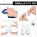 Kuuleeyn Self-Adhesive Hooks - 8 Multifunctional Shower & Wall Hooks for Hats Shavers & Cooking Tools - Buy Online on GoSupps.com