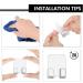 8PCS Self-Adhesive Razor Holder Hooks - Multifunctional Wall Hooks for Bathroom Organization - Buy Online on GoSupps.com