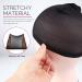 Fandamei 6 Pack Wig Caps - Stretchable Elastic Hairline Net for Wigs Breathable Nylon Underground Hood Black Hair Network - Buy Online on GoSupps.com