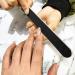 Nail File 10 PCS Professional Reusable 100/180 Grit Double Sides Washable Nail File Manicure Tools Nail Files Emery Board Black Manicure Pedicure Tool (Black Grit Double Sides  100/180) Black Grit Double Sides 100/180 - Buy Online on GoSupps.com