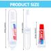 GWAWG Travel Toothbrush Set - 5 Foldable Toothbrushes & Toothpaste for Camping Kids & Adults | Perfect for Travel - Buy Online on GoSupps.com
