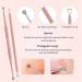 Acne Needle 5Pcs Acne Needle Pimple Tweezers Extractor Blackhead Remover Comedone Extractor Tool Blackheads Treatment (Color : 5pcs Gold) - Buy Online on GoSupps.com