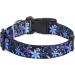 Mihqy Adjustable Dog Collar - Soft & Comfortable Bohemian Floral Design for Small Medium & Large Dogs (Neck 33-55 cm) - Buy Online on GoSupps.com