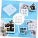 Operitacx 3pcs Box Pot Mold Silicone Molds Gypsum Resin Pot Pot Making Mold Epoxy Resin Crystal Whitex3pcs 10.6X10.6X3.3CMx3pcs - Buy Online on GoSupps.com