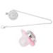 Bling Baby Pacifier | Ultra Soft Silicone Dummy with Rhinestone Crown | Pink M Size - Buy Online on GoSupps.com