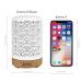 HOMNAS 100ML Ceramic Essential Oil Diffuser | Aromatherapy Cool Mist Humidifier with Auto Shut-Off - Ideal for Home, Office, and Baby Nursery - Buy Online on GoSupps.com
