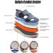 EKSED Diabetic Walking Shoes for Women - Anti-Slip Lightweight Breathable House Shoes - Light Blue, Size 7 - Buy Online on GoSupps.com