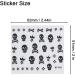 Nail Art Stickers Nail Stickers Eco-friendly Self adhesive Design Nails Stickers Decals for Nail Salon - Buy Online on GoSupps.com