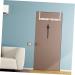STOBAZA Rear The for Home Rack Door Hanging Organizer Back Over Towel Hook Punch- Clothing Punch 50X8cm White - Buy Online on GoSupps.com