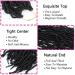 36 Inch Soft Locs Crochet Hair - 5 Packs of Curly Faux Goddess Locs for Black Women in 1B - Buy Online on GoSupps.com