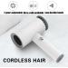 Free Standing Cordless Hair Dryer Portable Low-Heat Hair Care Blow Dryer with 2 Speed Hot and Cool Air for Women Men Hairstyles Home Travel Gift - Buy Online on GoSupps.com
