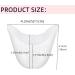 BeeSpring Ballet Dance Toe Pads - Soft Silicone Gel Toe Covers for High Heels | Breathable Toe Protectors for Women - 2 Pcs - White - Buy Online on GoSupps.com