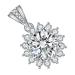 COHEALI 1pc Sun Petal Pendant Dainty Jewelry Charm Stoppers for Bracelets Sunflower Shaped Pendants Metal