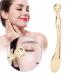 Zinc Alloy Face Spoon Anti Wrinkle Eye Fatigue Relief Massage Stick Cream Scoop