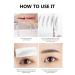 Beaupretty 4pcs Hair-like Eyebrow Stickers | Waterproof Transfers for Natural-looking Brows (Brown 1) - Women Men - Buy Online on GoSupps.com