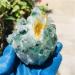 Natural Crystal Rough Home Decoration Quartz Cluster Natural Green Ghost Crystal Cluster Inlaid with Yellow Specimen Stones (Size : 400-500g) - Buy Online on GoSupps.com