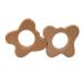 Arakierst 10pcs Cartoon Wood Butterfly Teether - Natural Beech Wooden Handmade DIY Jewelry Pendant - Buy Online on GoSupps.com