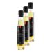 Lot 3x Specialty Grapeseed Oil with Black Truffle 1% - Bottle 250 ml