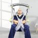 Patient Lift Sling with Four Point Support Medical Patient Lift Mesh Sling with Commode Cutout for Bariatric Nursing Caregiver Elderly Disabled - Buy Online on GoSupps.com