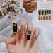 DIY Long Square Head Self-adhesive Stickers Detachable Full Cover Fake Nails Acrylic Manicure(1) - Buy Online on GoSupps.com