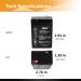 Casil 6V 4.5Ah Replacement Battery for Wildgame Innovations Game Feeders - International Shipping Available - Buy Online on GoSupps.com