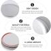 OUNONA 162 Pcs Mason Jar Lids Solid Tinplate Tin Cover 6.8X6.8X0.1cmx3pcs Silverx3pcs - Buy Online on GoSupps.com