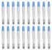 Tooth Adjustment Former 20pcs Dental Matrix Band Stainless Steel Dental Partial Matrix Rings For Wedge Forming Clamp(6mm)