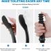 Globalstore Bottom Buddy: 15 Long Reach Comfort Wiper for Elderly & Disabled - Self Assist Butt Wiper for Men & Women - Black - Buy Online on GoSupps.com
