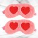 Night Eyeshade 2pcs - Cute Sleep Mask & Heart-Shaped Ice Bag for Comfortable Sleep | Funny Eye Masks for Girls - Buy Online on GoSupps.com