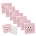 10 Cleansing Cotton Eye Makeup Remover Pads Cosmetic Pads for Face Facial Pads Cleaning Pads for Face Makeup Pads Portable Face Cleansing Pad Facial Cleansing Pads Facial Wipes
