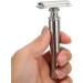 Biitfuu Manual Razor - Rustproof Aluminum Easy to Clean Safe Handle for Men's Home Use - Buy Online on GoSupps.com