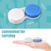 HERKOTZN 12-Part Contact Lens Case Set - Ideal Mini Lens Container for Outdoor Use with Screw Cap - Buy Online on GoSupps.com