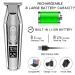 Buy Bwo6150a Professional Hair Clipper - Adjustable Speed LED LCD USB Rechargeable Beard Trimmer for Men - International Shipping - Buy Online on GoSupps.com