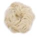 Tess Hair Part Dutt Hair Tie Wavy Small Hair Knot Updo | Affordable 30g Blonde Hair Extensions for Women - Buy Online on GoSupps.com
