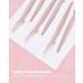 Dermaplaning Tool for Women - 24pcs Face Razor for Facial Hair Removal (Wheat Pink) - Buy Online on GoSupps.com