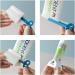 Toothpaste Squeezer 3-Pack | Roll Tube Dispenser for Bathroom | Plastic Toothpaste & Hand Cream Crushers in Red Blue & Green - Buy Online on GoSupps.com