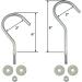 BAKER HANGER Parka Coat Hanger 'Shoulder Saver' - USA Made, 6 Inch Hook, Blue - Ideal for Arctic Parkas, Survival Gear, Race Suits - Buy Online on GoSupps.com