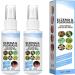BIVOO 2pcs Herbal Psoriasis Relief Spray Skin Repair Spray Itchy Skin Relief Stops Burning and Itching Moisturizes Skin