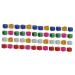 Artibetter 60 Pcs Christmas Tree Box Home Decorations Christmas Tree Decorations Hanging Pendants Bag 5x5cmx2pcs Assorted Colorx2pcs