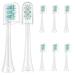 Toothbrush Replacement Heads Compatible with Philips Sonicare 8 Pack Electric Brush Head for HX3/6/9 4100 5100 6100 9900&More