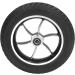 Robust Antislip Alloy Wheelchair Wheel - Textured Tire - Durable Wheel Hub - Bearing Hole - Premium Replacement Wheels Sellers Top Choice - Buy Online on GoSupps.com