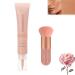 Super Coverage Foundation with Buffing Brush Full Coverage Foundation With Skin Buffing Brush Hydrating Waterproof and Light Long Lasting Foundation (05 20g) 05 20 g (Pack of 1)