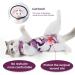 TORJOY Pet Recovery Suit | Abdominal Wound Protection | Cone E-Collar Alternative | Anti-Licking & Skin Disease Relief | Surgical Pajama Onesie for Cats | Soft Fabric | Purple Camouflage | Large - Buy Online on GoSupps.com