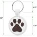 Whoseid QR Code Cat Tag - Modifiable Pet Profile with Emergency Contacts & Location Alerts | Collar Accessory for Medium to Large Breeds - Buy Online on GoSupps.com