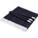100Pcs Disposable Lip Brushes & Applicators - Lipstick Gloss Wands for Makeup & Testing - Black - Buy Online on GoSupps.com
