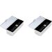Shop Stephanie Imports Set of 2 Rectangular Vintage Lipstick Cases with Glass Mirror - Silver Drops - Stylish & Functional International Shipping Available - Buy Online on GoSupps.com