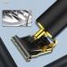 rongweiwang Cordless Outliner Hair Trimmer Precise Trimming Long Battery Life Quiet Operation Powerful Motor Hair Cuttings Kit Black - Buy Online on GoSupps.com